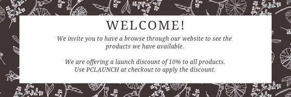 Purity Clothing Launch discount banner.