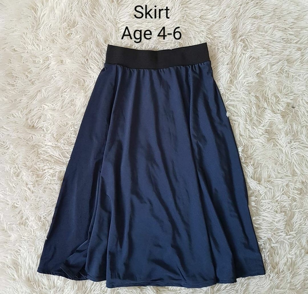 Navy girls skirt