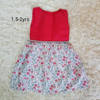 Floral pink maxi dress (child)