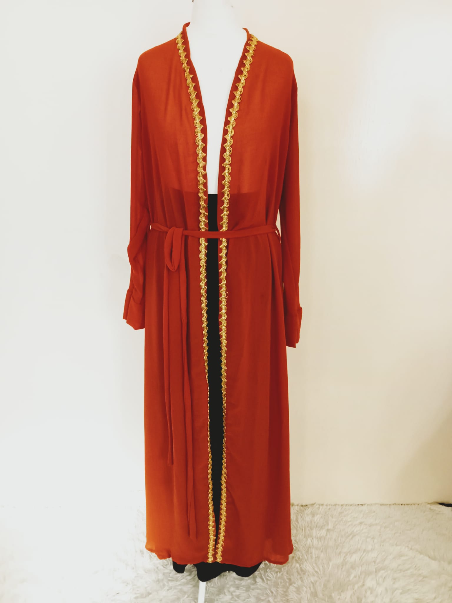 Kimono burnt orange
