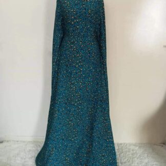Blue maxi dress