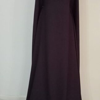 Purple midi dress