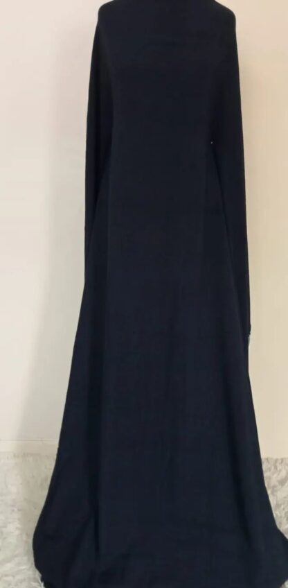 A line abaya dress with nursing zip