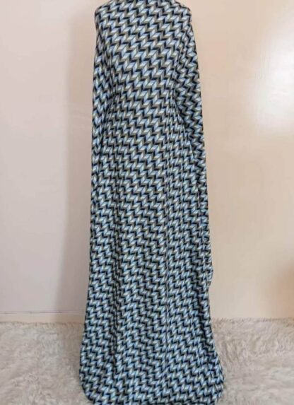 Purity Clothing Dresses Zigzag blue maxi